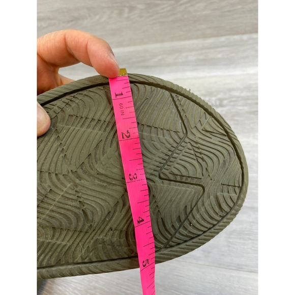 Chaco Chillos CF000089 Men's 12 Green Fabric‎ Upper Footbed Slip-On Slide Sandal - Picture 11 of 11